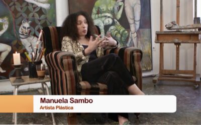 ARTISTA PLÁSTICA MANUELA SAMBO, FALA DO SEU TRABALHO PARA RTP ÁFRICA